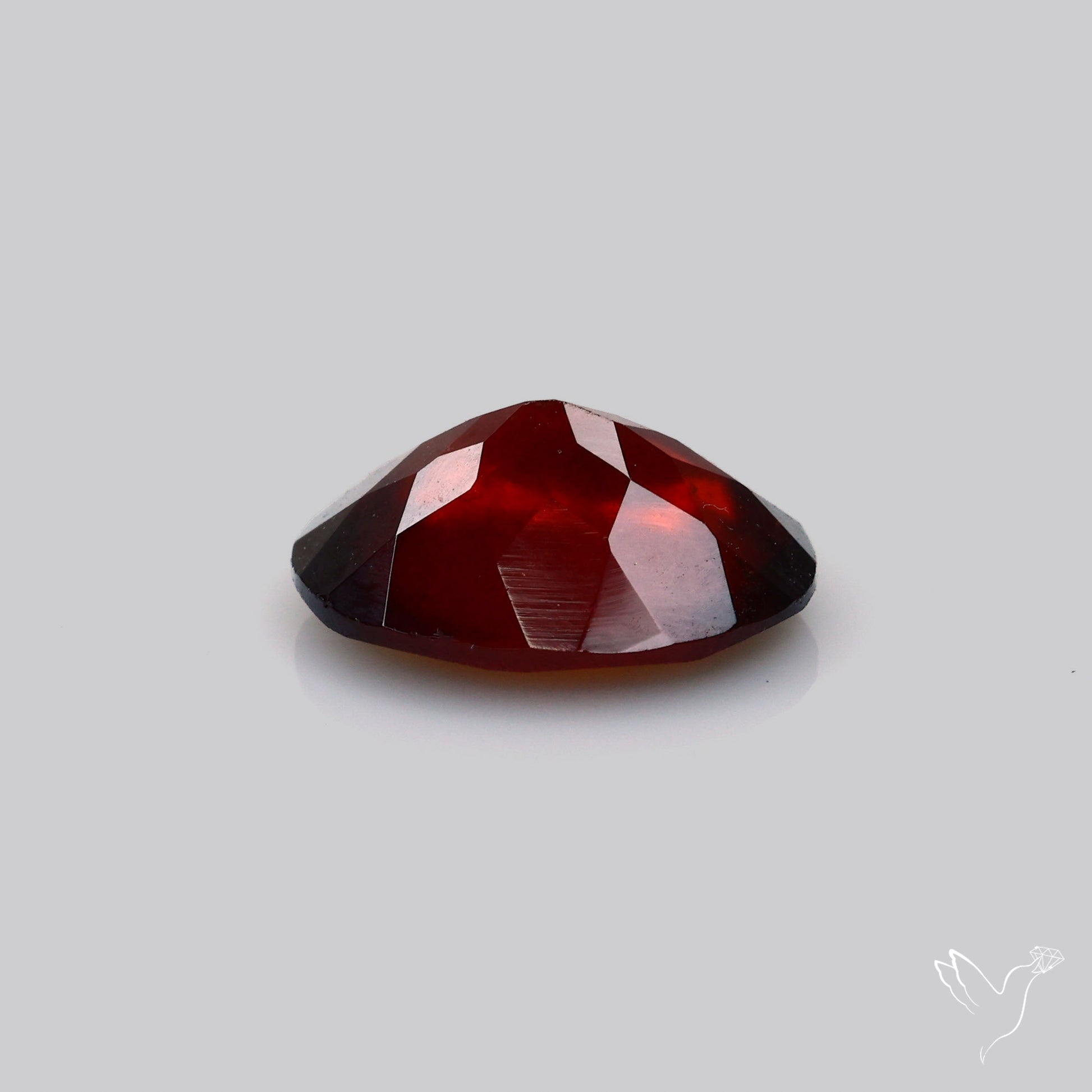 Ceylon Hessonite Garnet Faceted