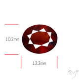 Ceylon Hessonite Garnet Faceted