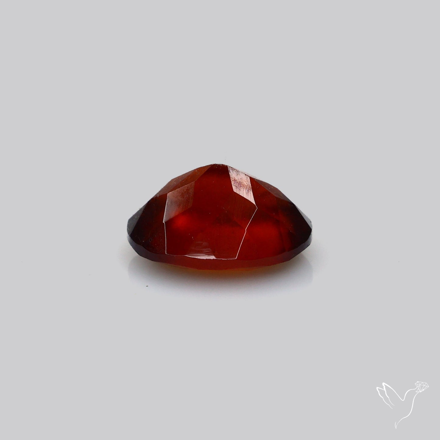 Ceylon Hessonite Garnet Faceted