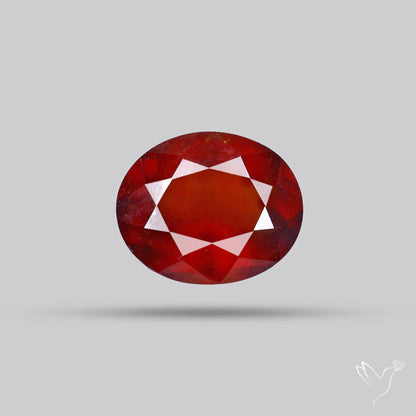 Ceylon Hessonite Garnet Faceted