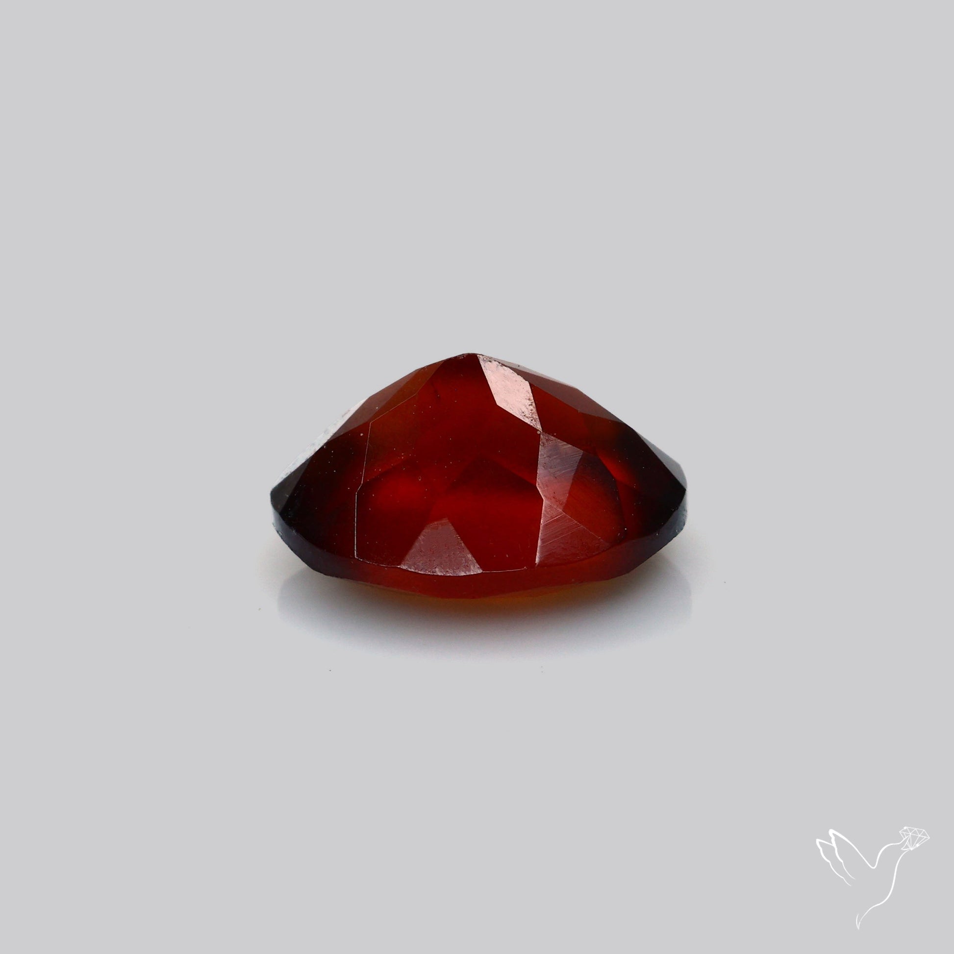 Ceylon Hessonite Garnet Faceted