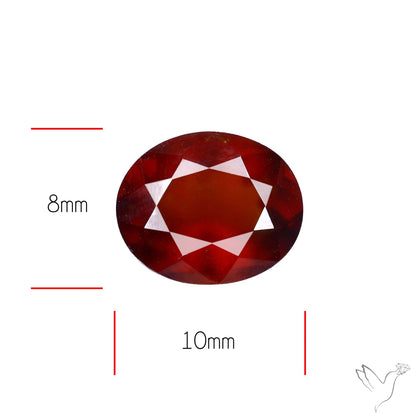 Ceylon Hessonite Garnet Faceted