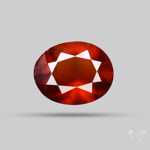 Ceylon Hessonite Garnet Faceted