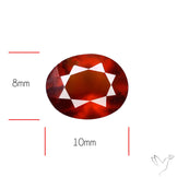 Ceylon Hessonite Garnet Faceted