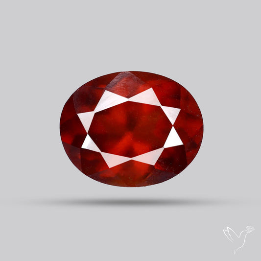 Ceylon Hessonite Garnet Faceted