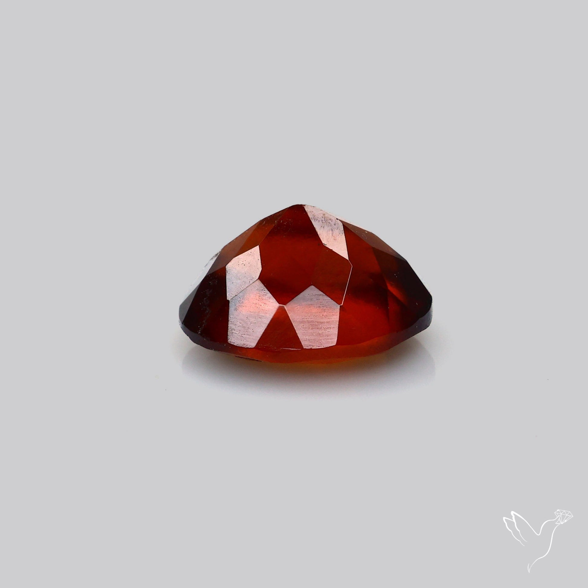 Ceylon Hessonite Garnet Faceted