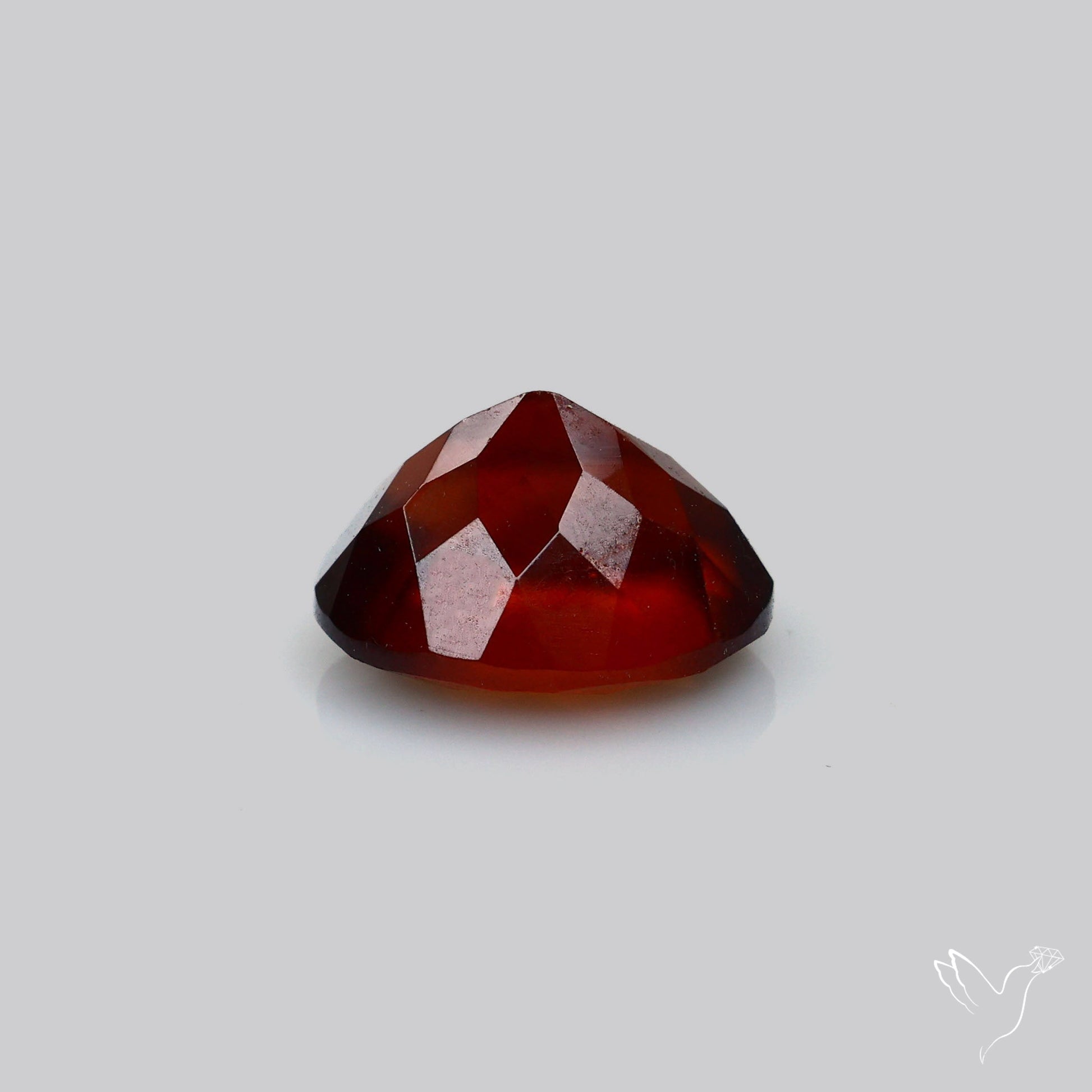 Ceylon Hessonite Garnet Faceted