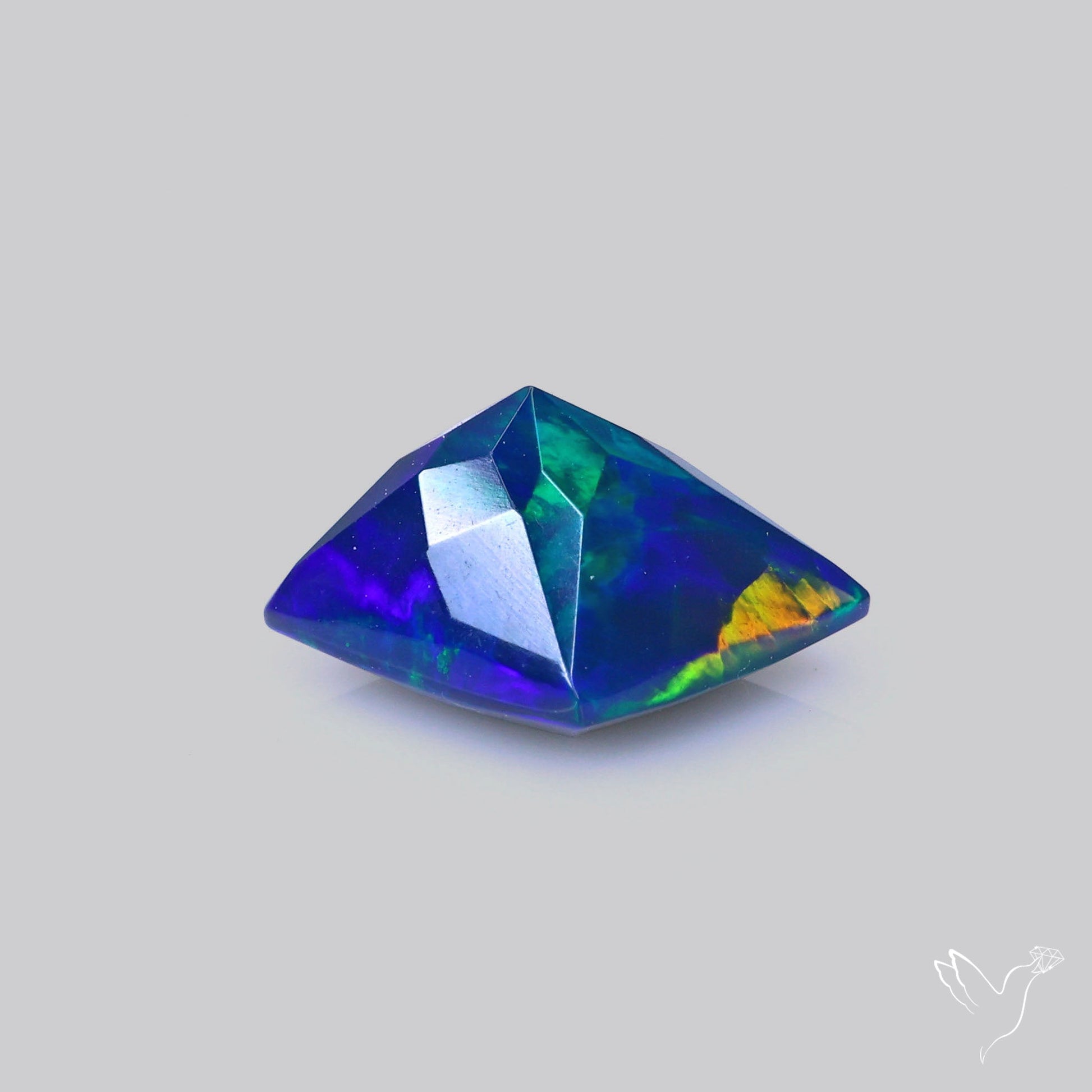 Ethiopian Black Opal Faceted