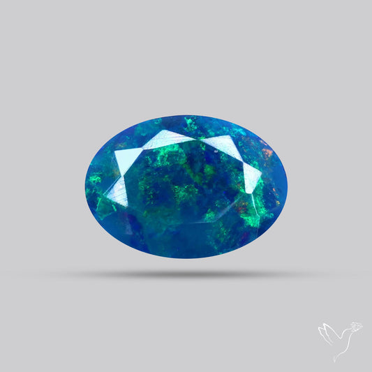 Ethiopian Black Opal Faceted
