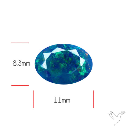 Ethiopian Black Opal Faceted
