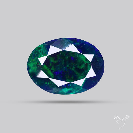 Ethiopian Black Opal Faceted