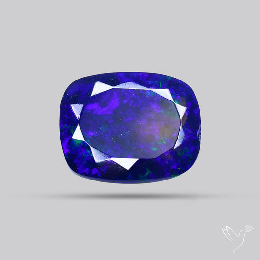 Ethiopian Black Opal Faceted