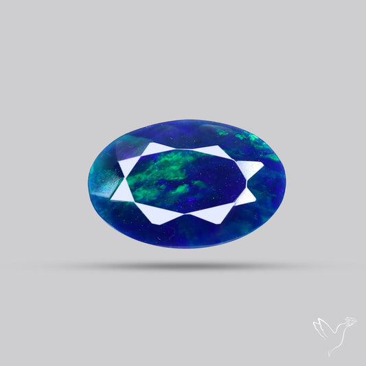 Ethiopian Black Opal Faceted