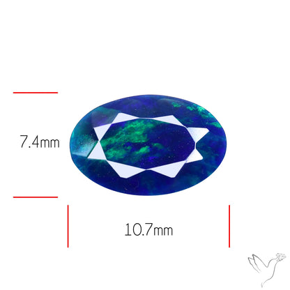 Ethiopian Black Opal Faceted