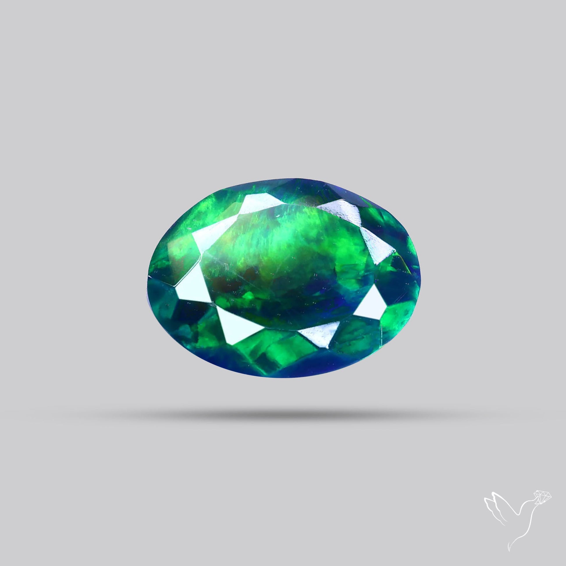 Ethiopian Black Opal Faceted