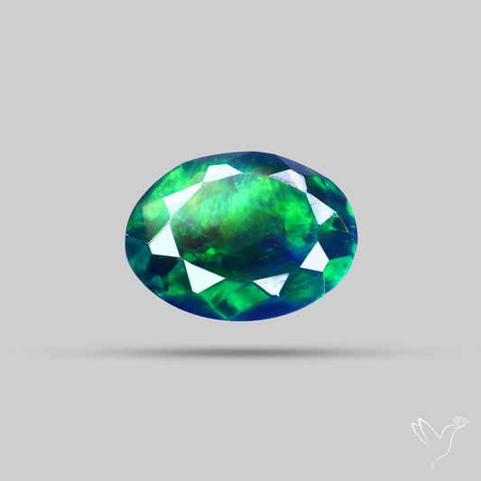 Ethiopian Black Opal Faceted