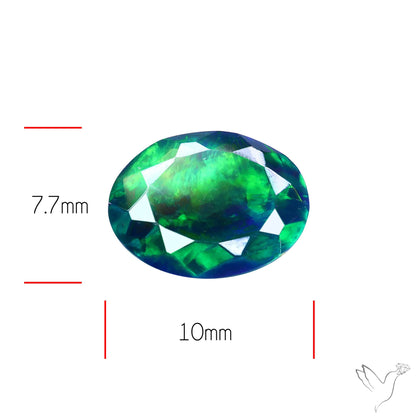 Ethiopian Black Opal Faceted
