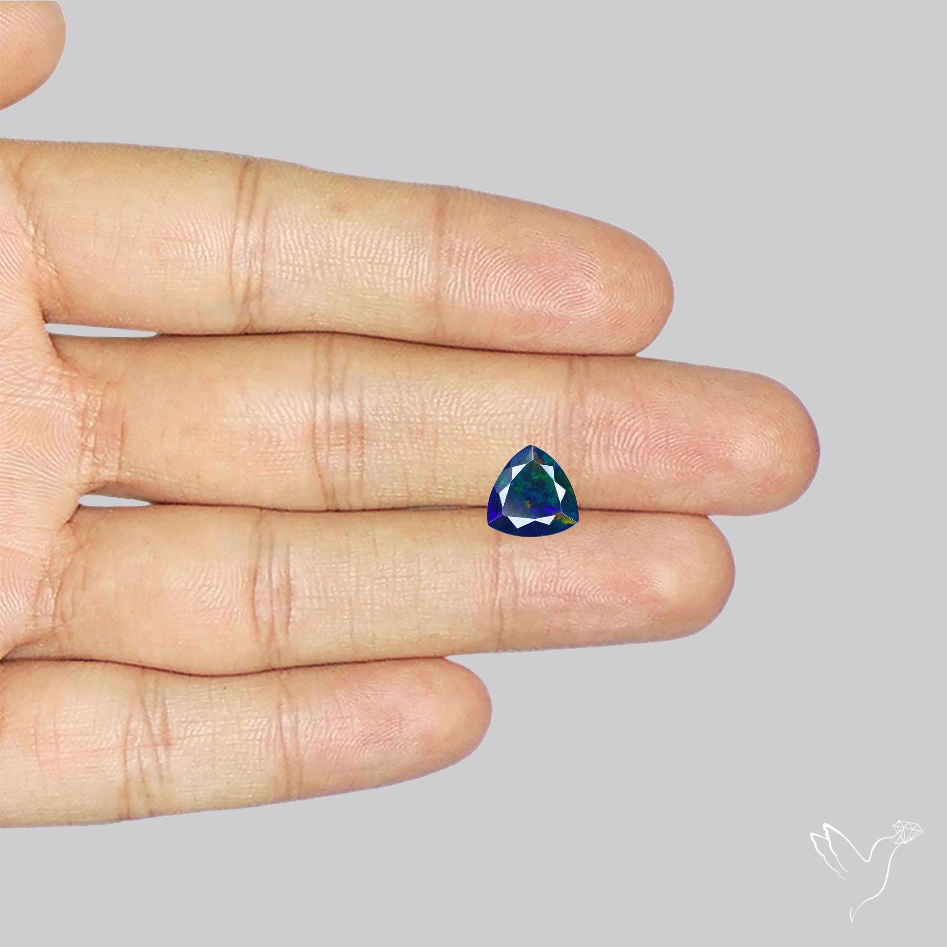 Ethiopian Black Opal Faceted