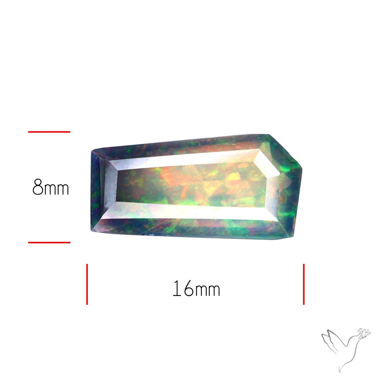 Ethiopian Black Opal Faceted