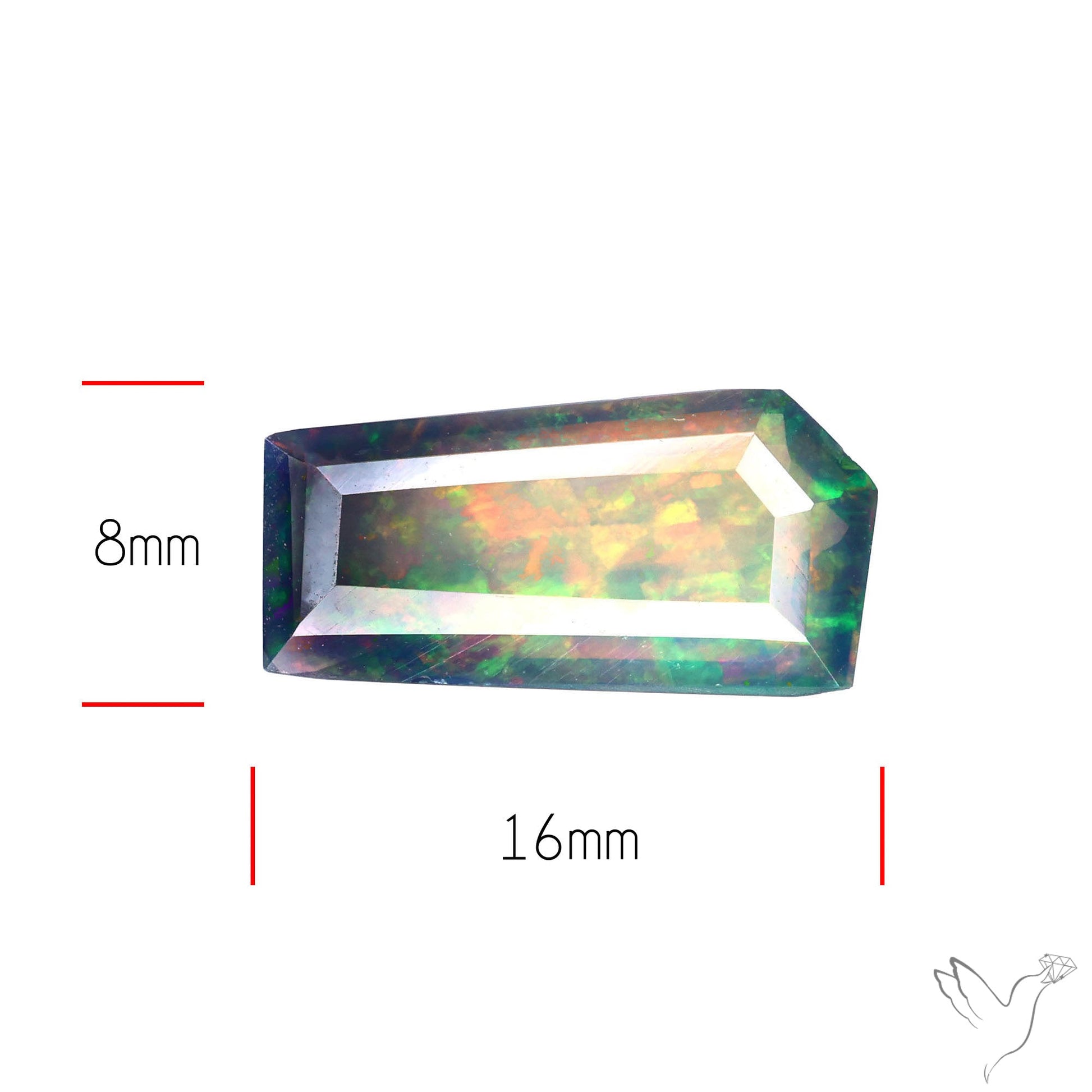 Ethiopian Black Opal Faceted