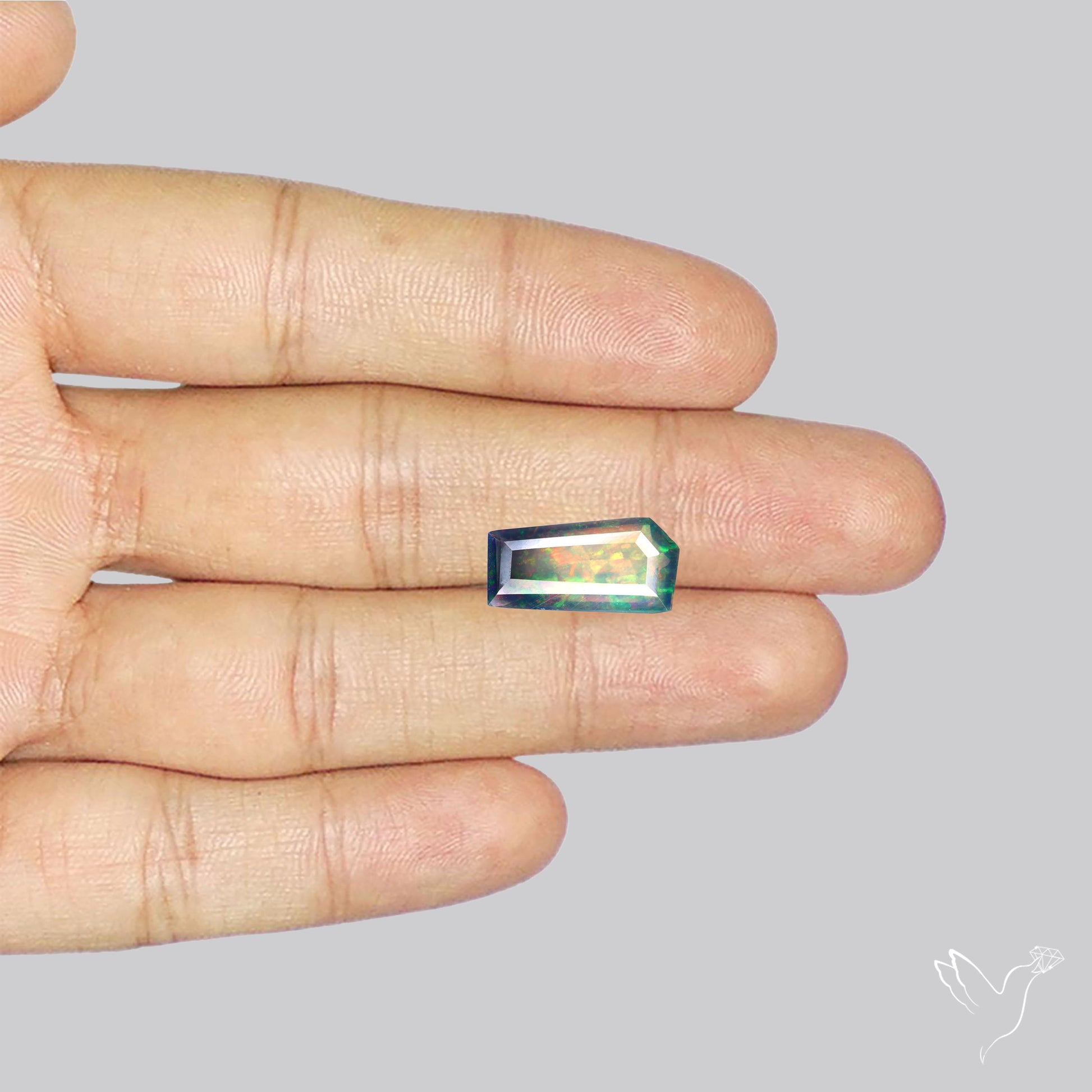 Ethiopian Black Opal Faceted
