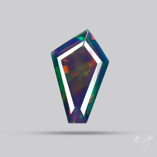 Ethiopian Black Opal Faceted