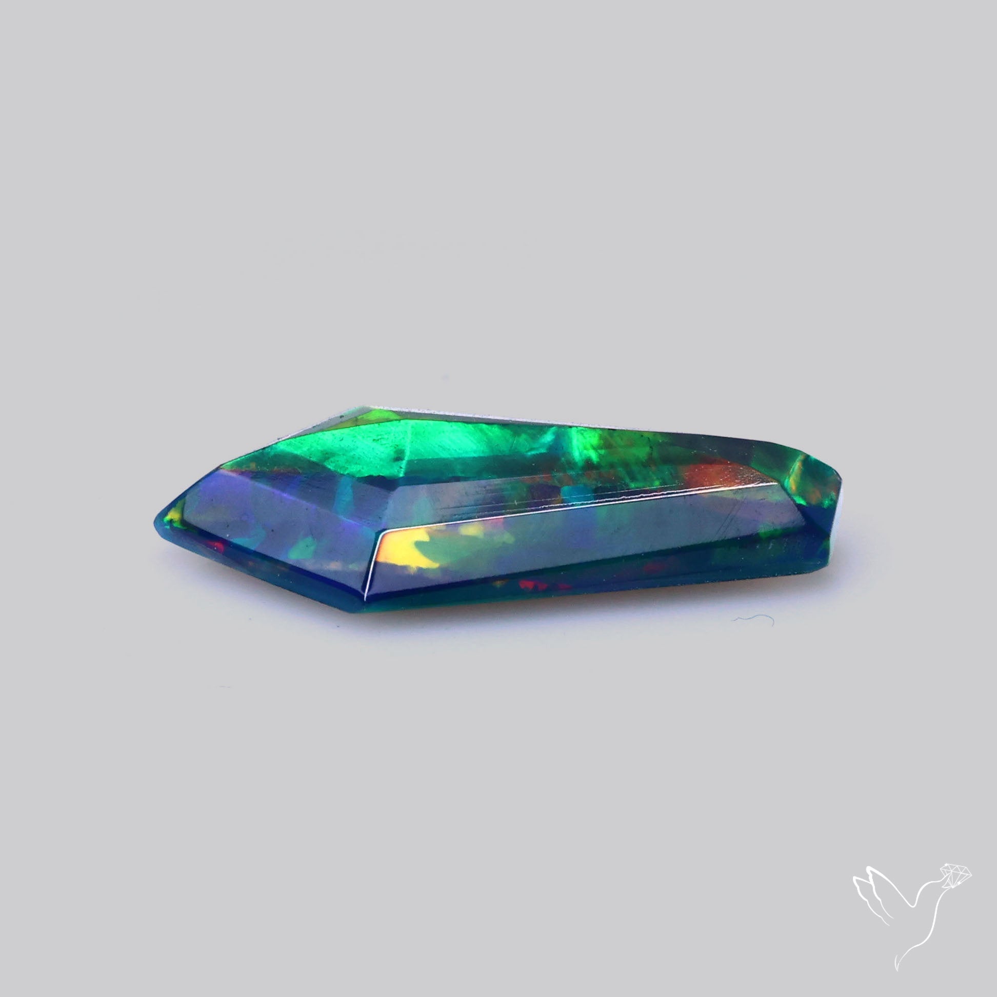 Ethiopian Black Opal Faceted