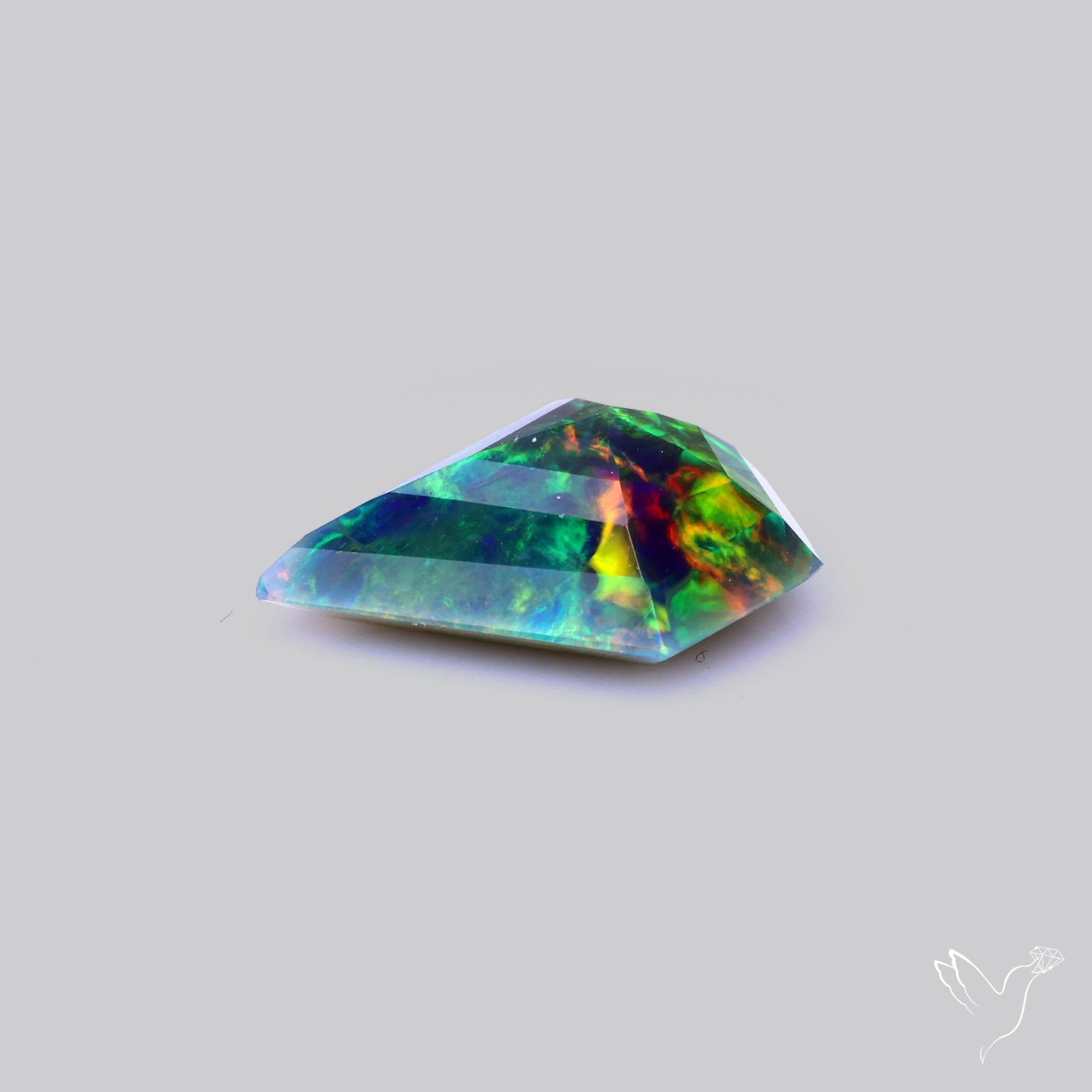 Ethiopian Black Opal Faceted