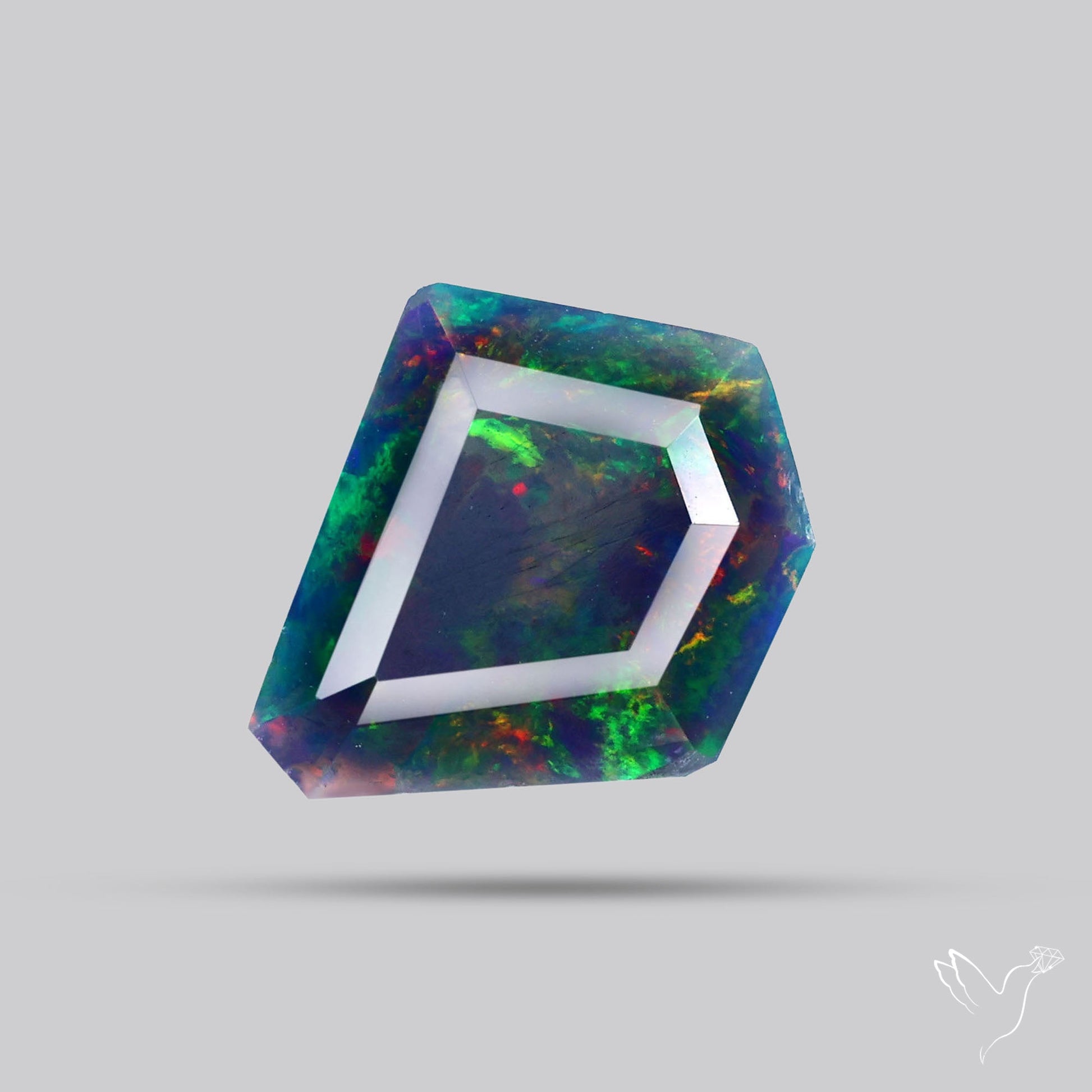 Ethiopian Black Opal Faceted