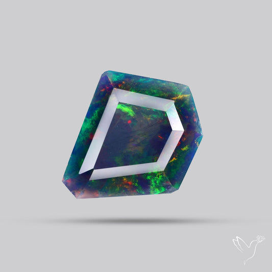 Ethiopian Black Opal Faceted