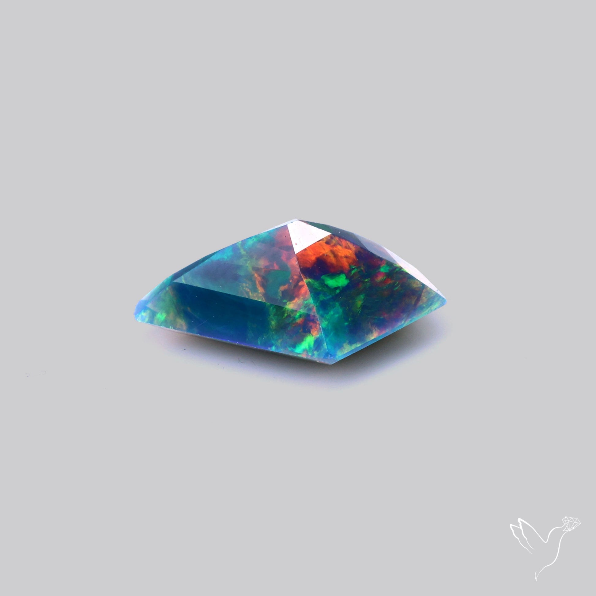 Ethiopian Black Opal Faceted