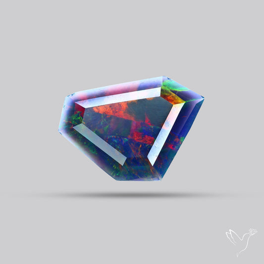 Ethiopian Black Opal Faceted