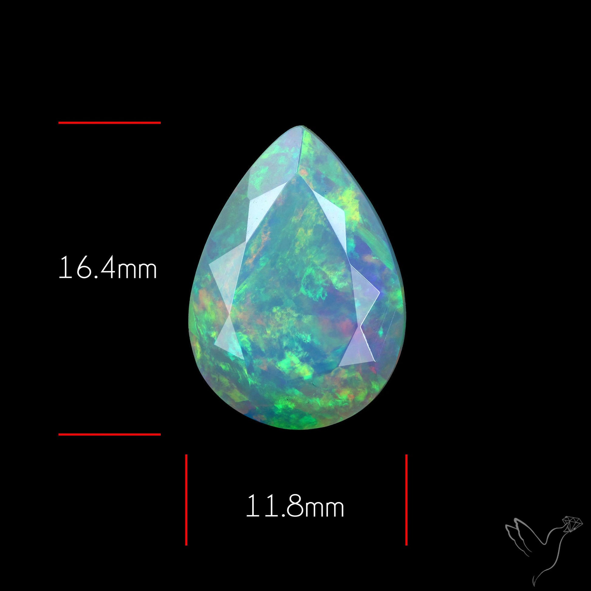 Ethiopian Welo Opal AAA Natural Faceted