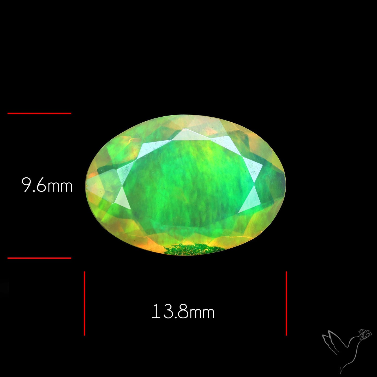 Ethiopian Welo Opal AAA Natural Faceted