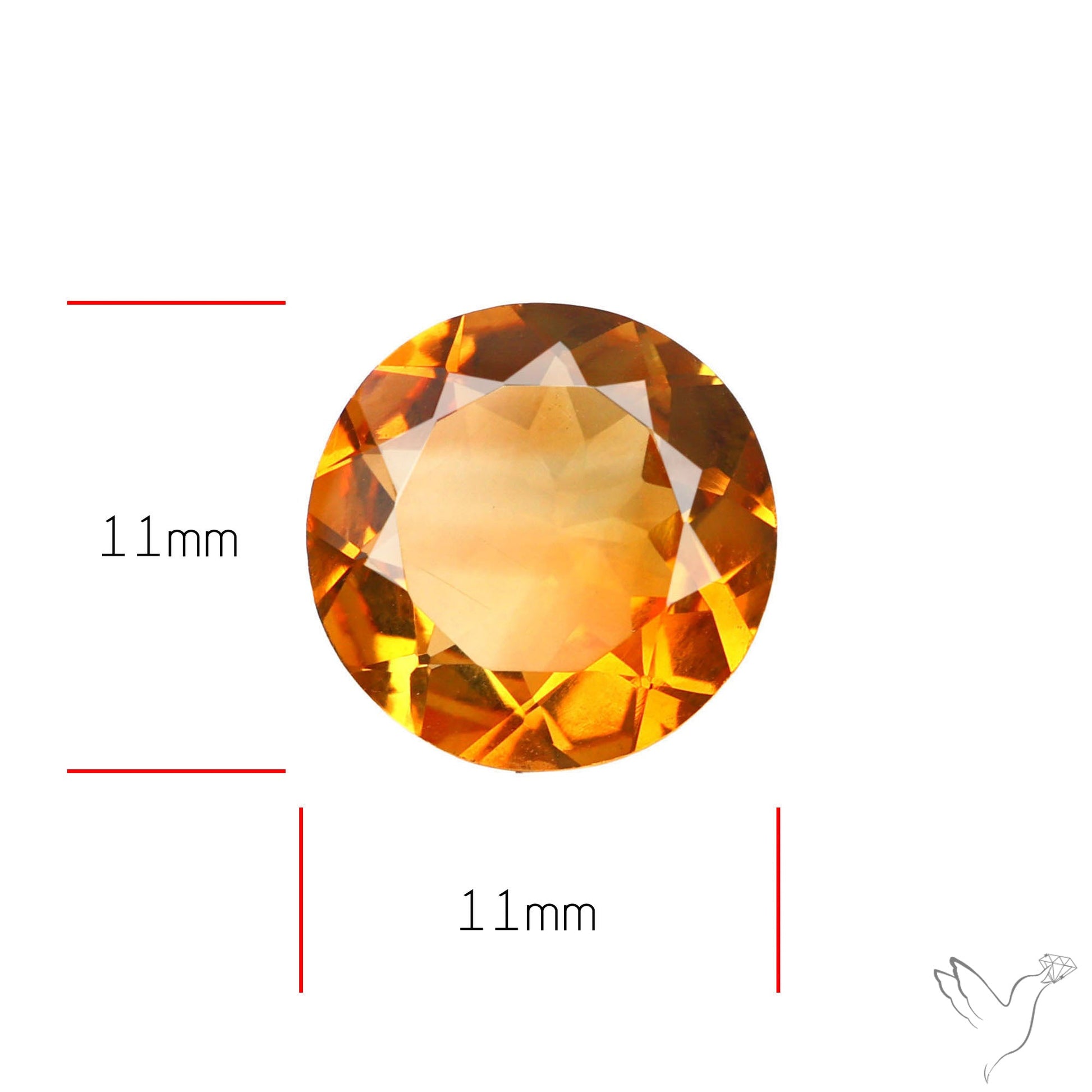 Citrine AAA Fine Clean Faceted