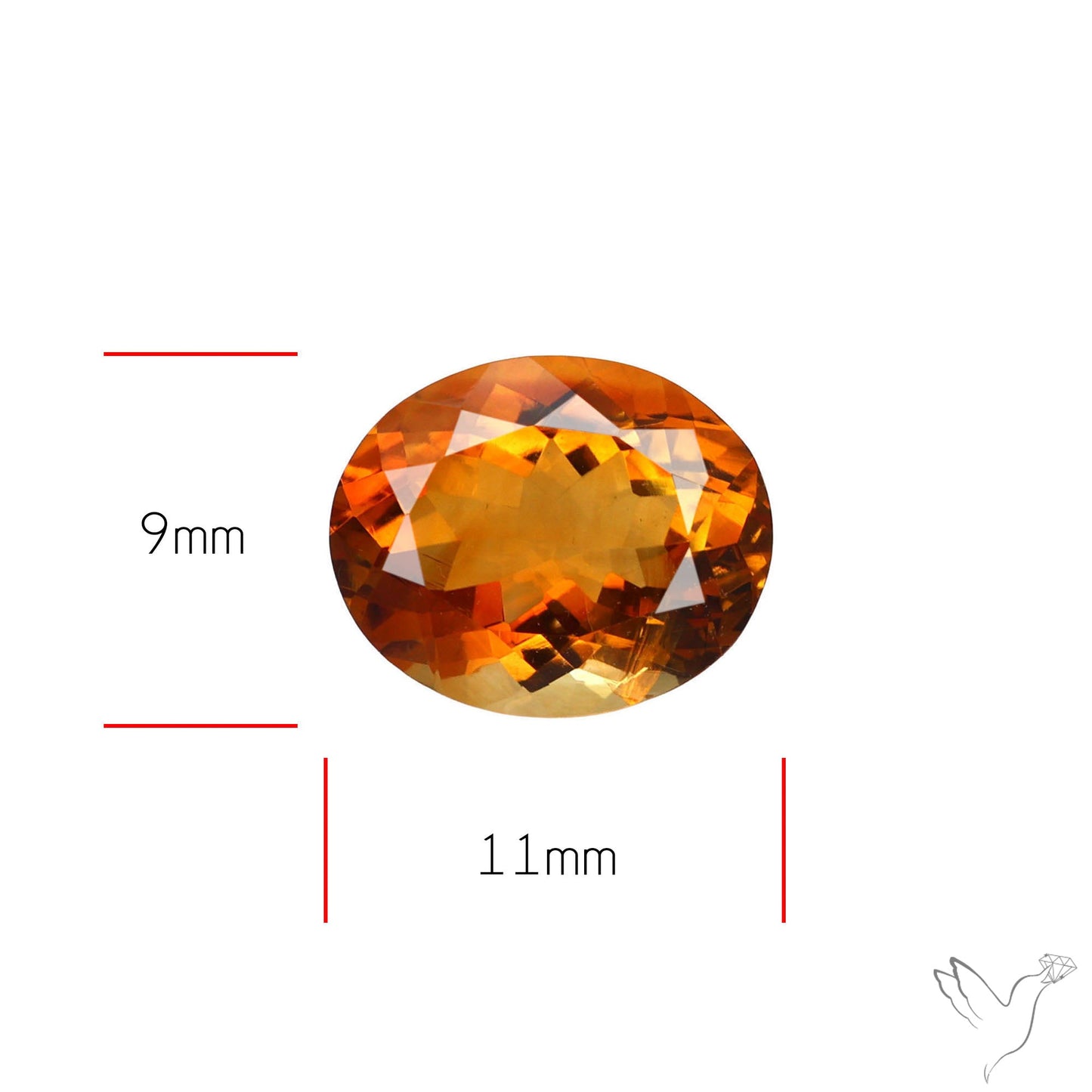 Citrine AAA Fine Clean Faceted