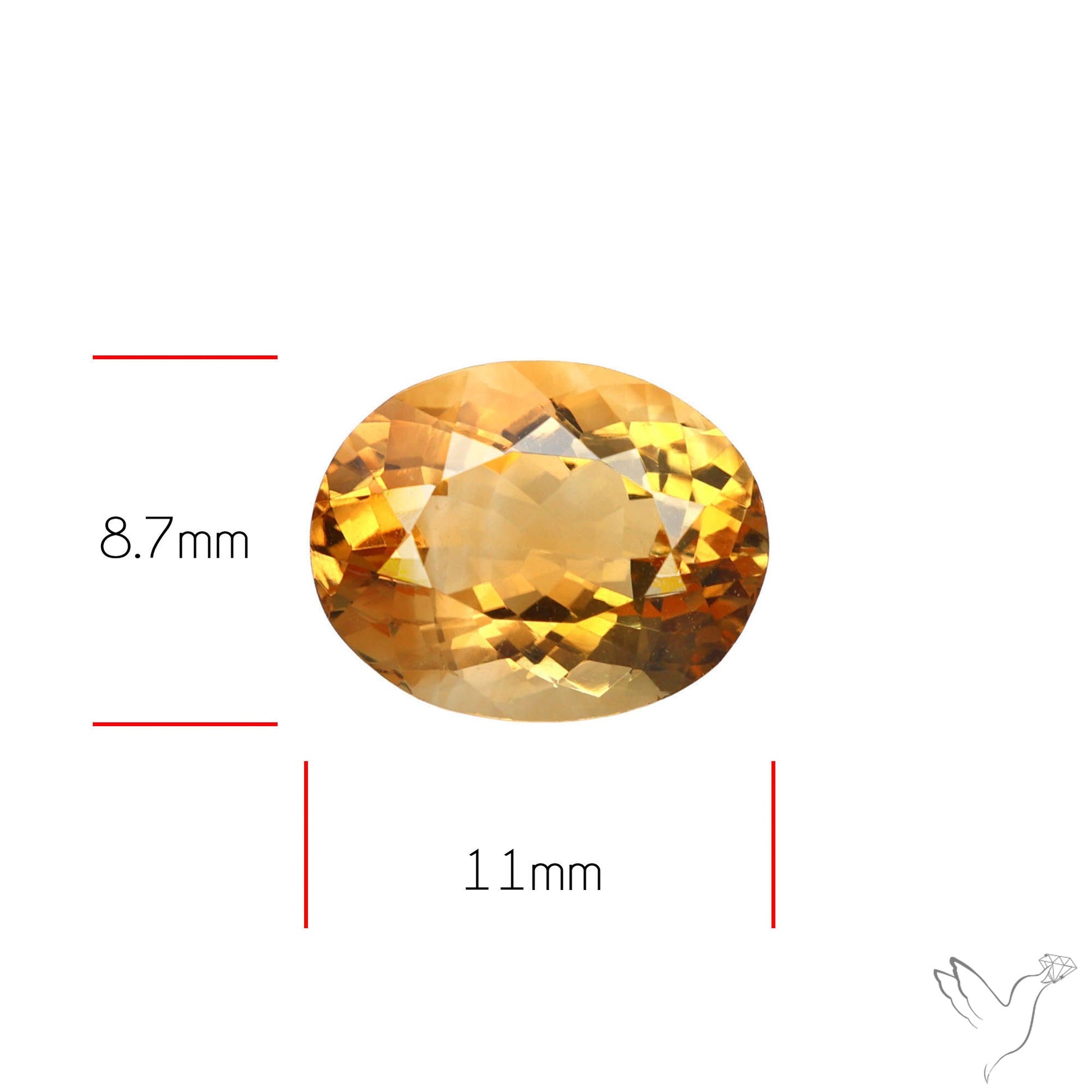 Citrine AAA Fine Clean Faceted