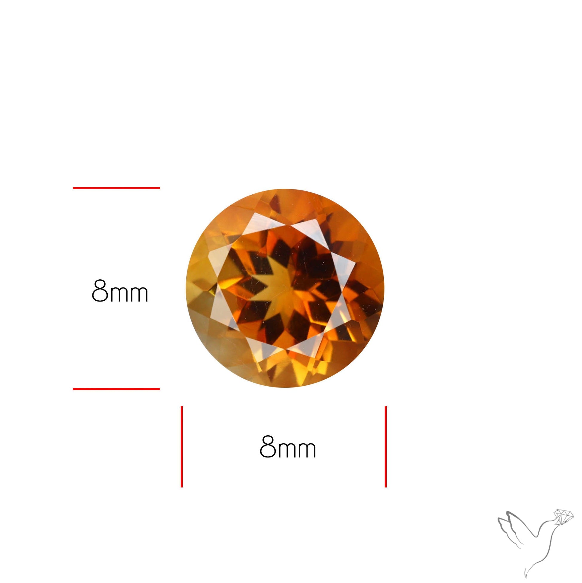 Citrine AAA Fine Clean Faceted