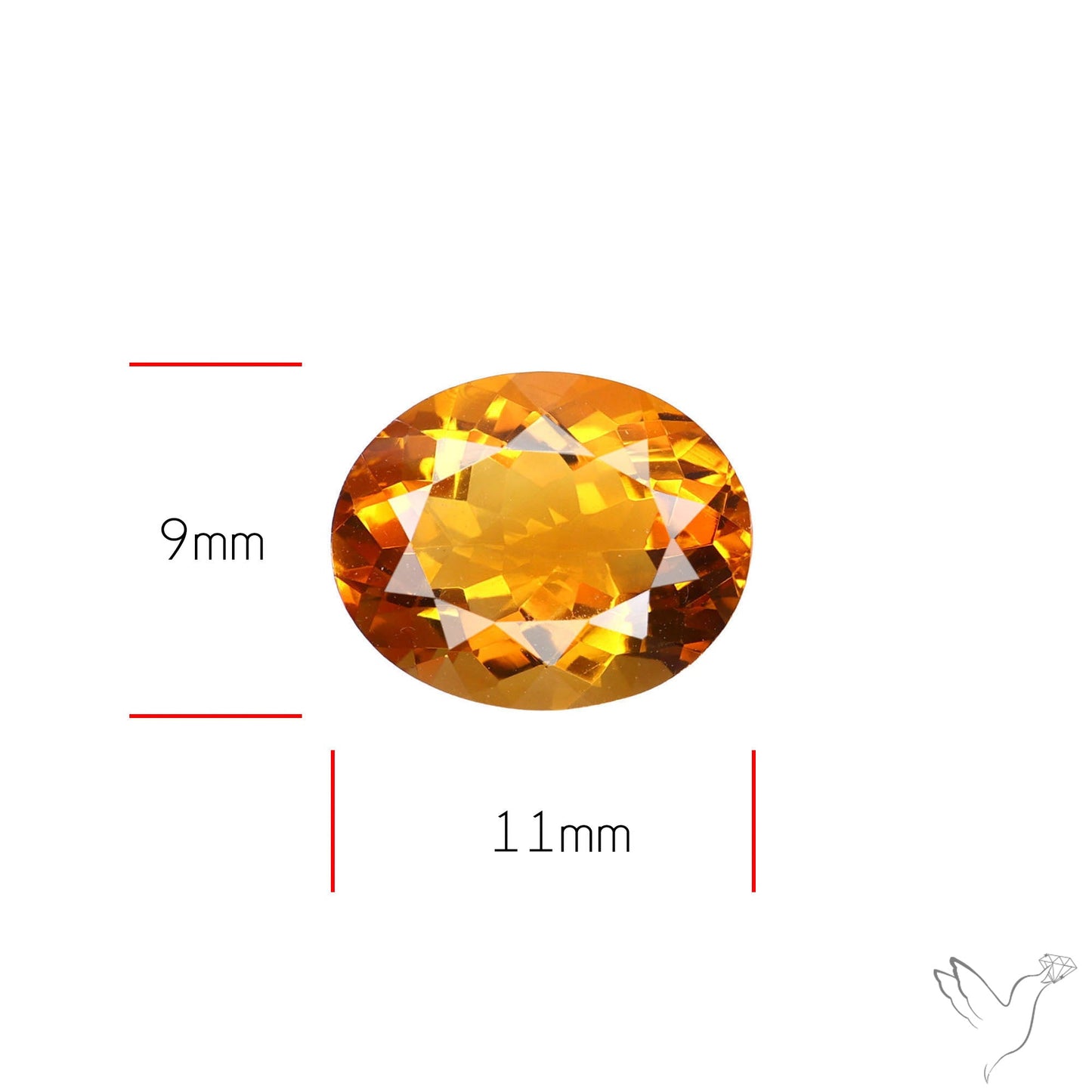 Citrine AAA Fine Clean Faceted