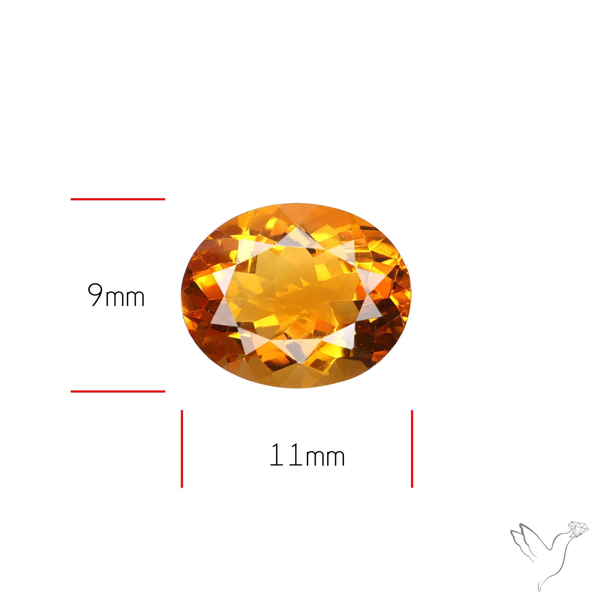 Citrine AAA Fine Clean Faceted