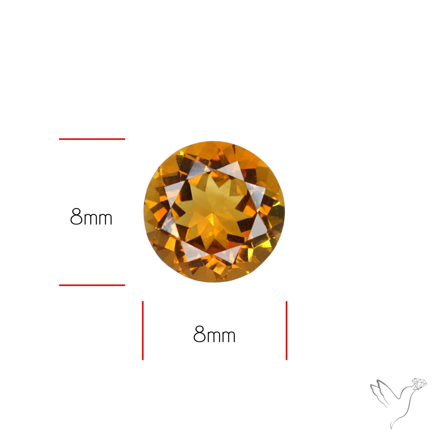 Citrine AAA Fine Clean Faceted