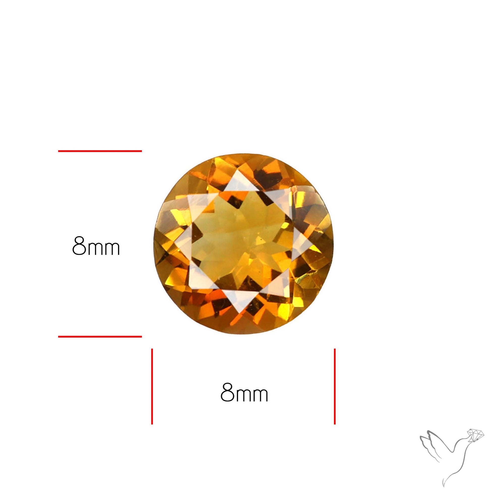 Citrine AAA Fine Clean Faceted