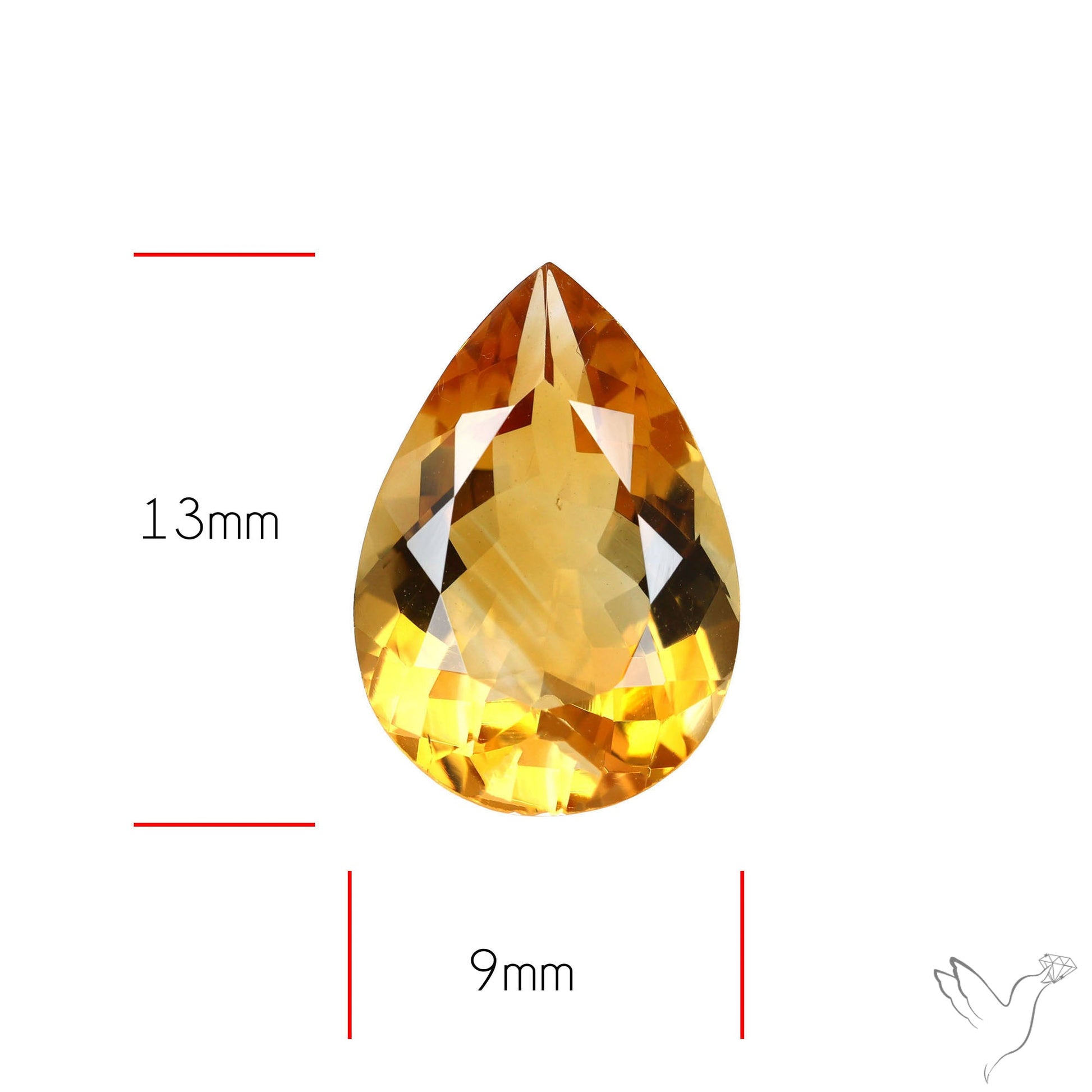 Citrine AAA Fine Clean Faceted