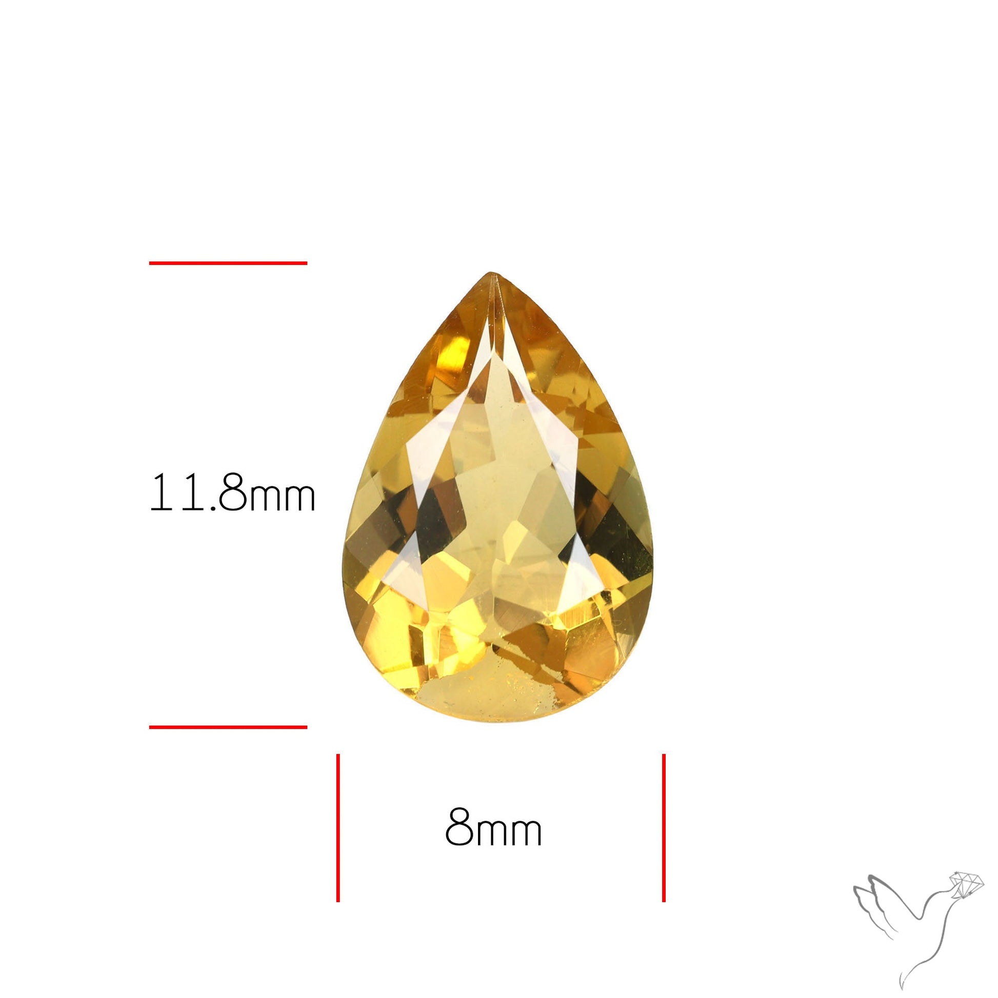 Citrine AAA Fine Clean Faceted