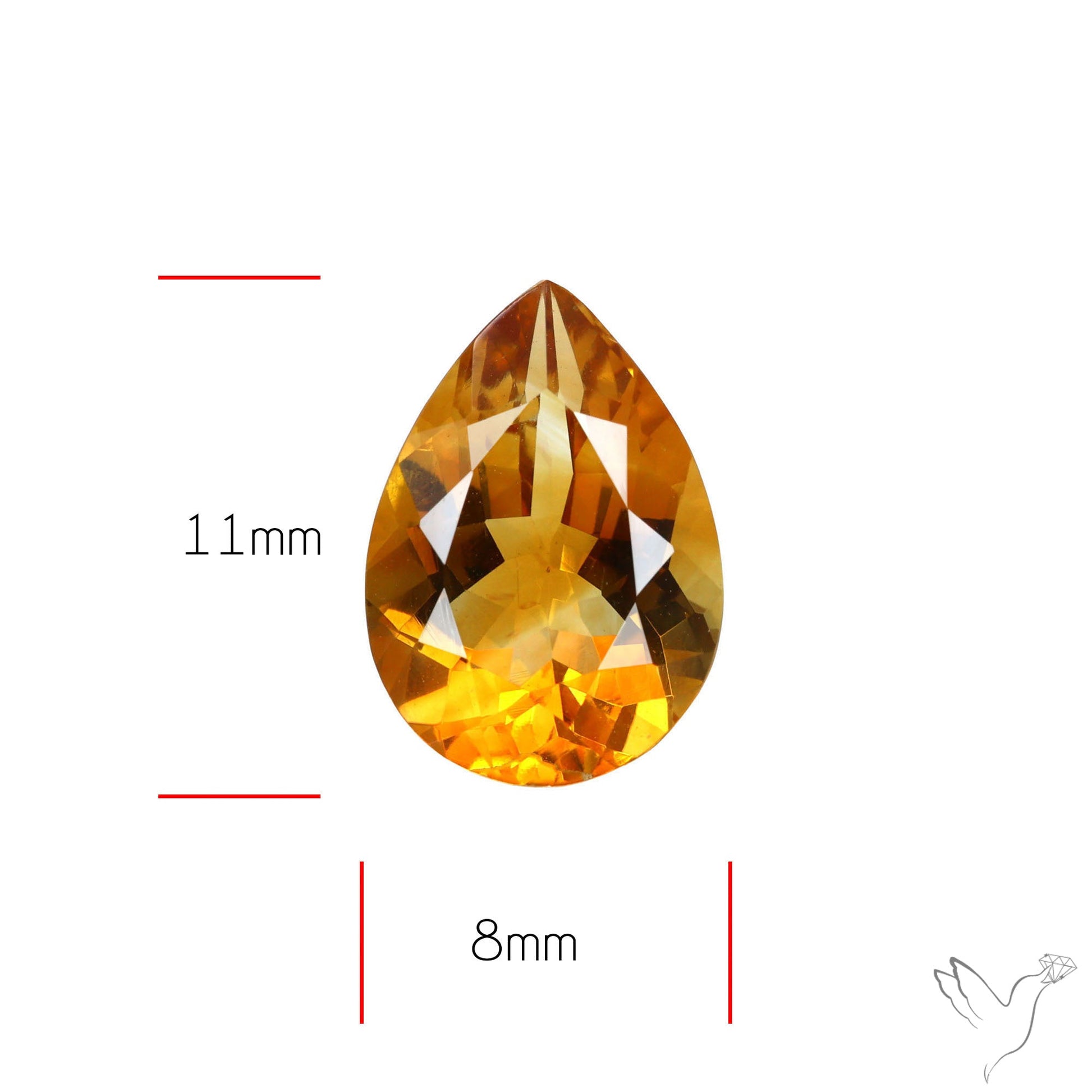 Citrine AAA Fine Clean Faceted