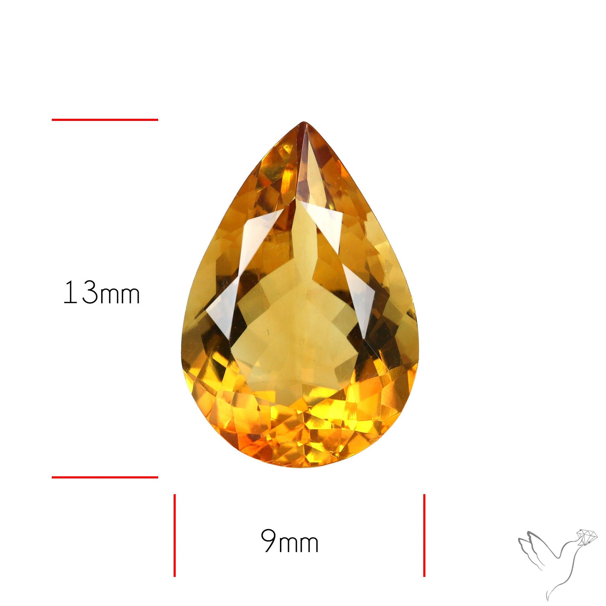 Citrine AAA Fine Clean Faceted