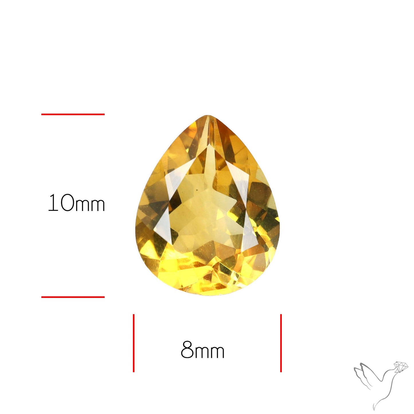 Citrine AAA Fine Clean Faceted