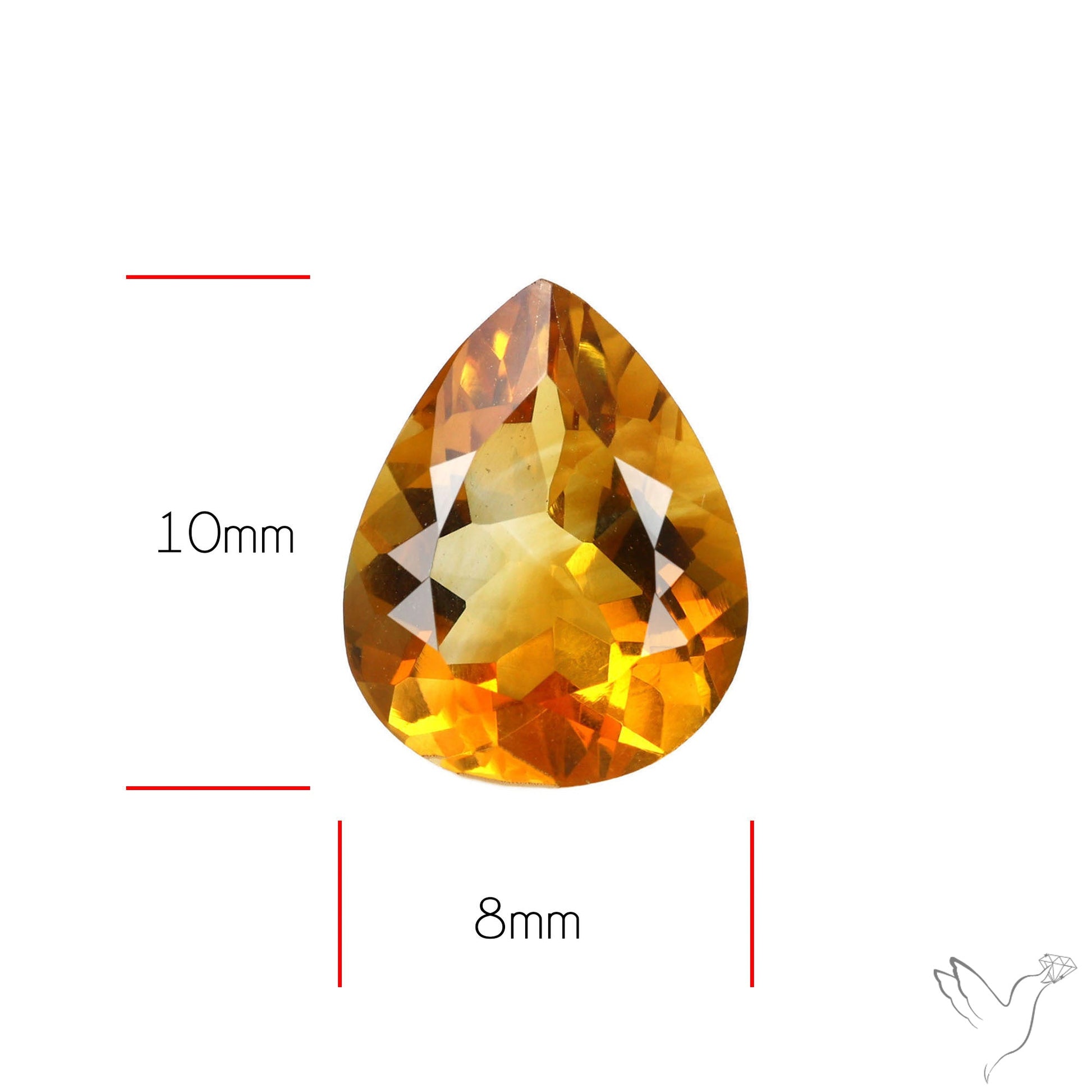 Citrine AAA Fine Clean Faceted