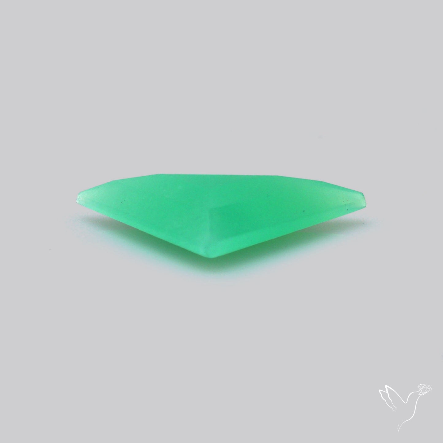 Gem Chrysoprase from Australia Faceted