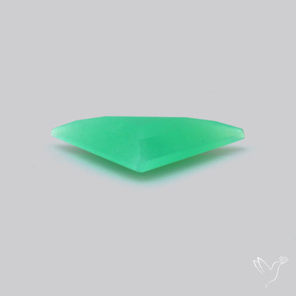 Gem Chrysoprase from Australia Faceted